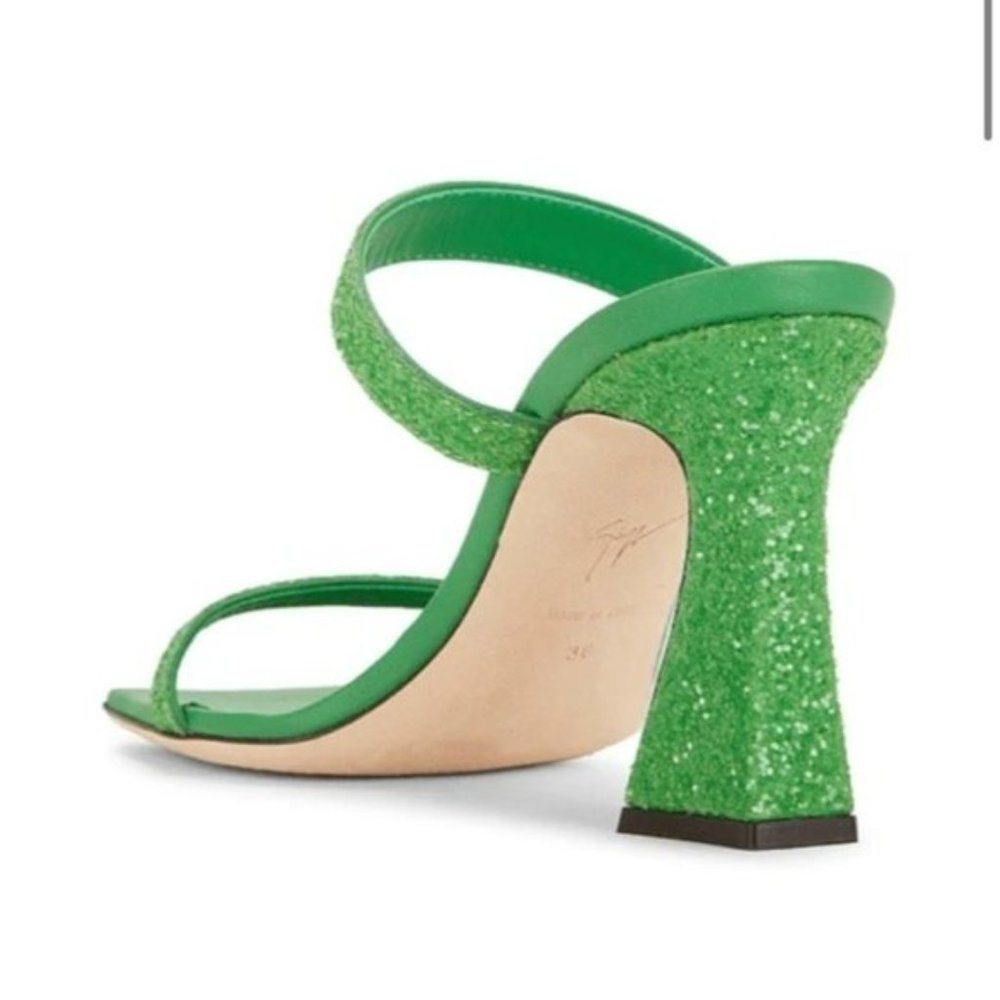 Giuseppe Zanotti Marinetti Sandal in Kiwi - Picture 3 of 10